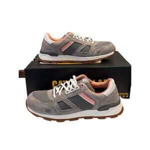Cat Caterpillar Woodward ST Women’s Steel Toe Construction Shoes P91013 Sz 9.5